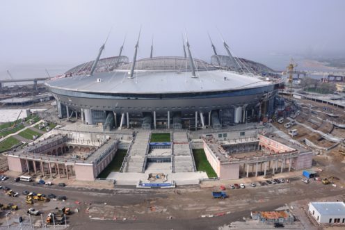 Более 600 строителей «Зенит-Арены» останутся без работы в ближайшие дни