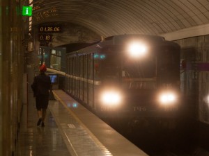 ночное метро, фото сергей калинкин