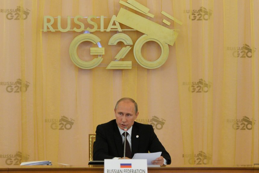 Владимир Путин G20