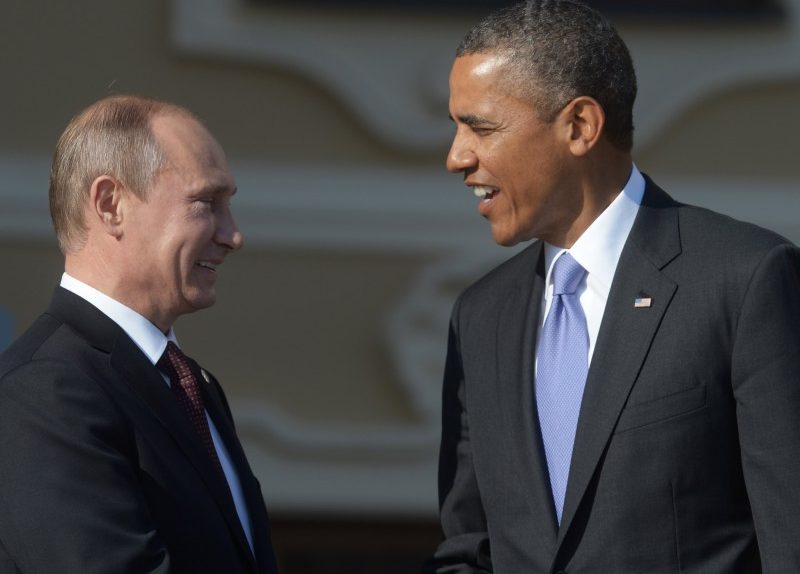 Путин и Обама