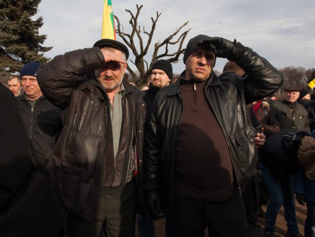 митинг за ввод войск в Крым 09.03.2014