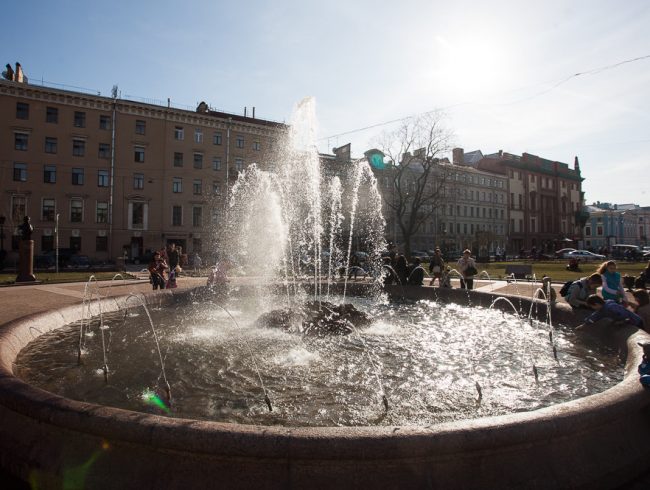 фонтан Манежная площадь
