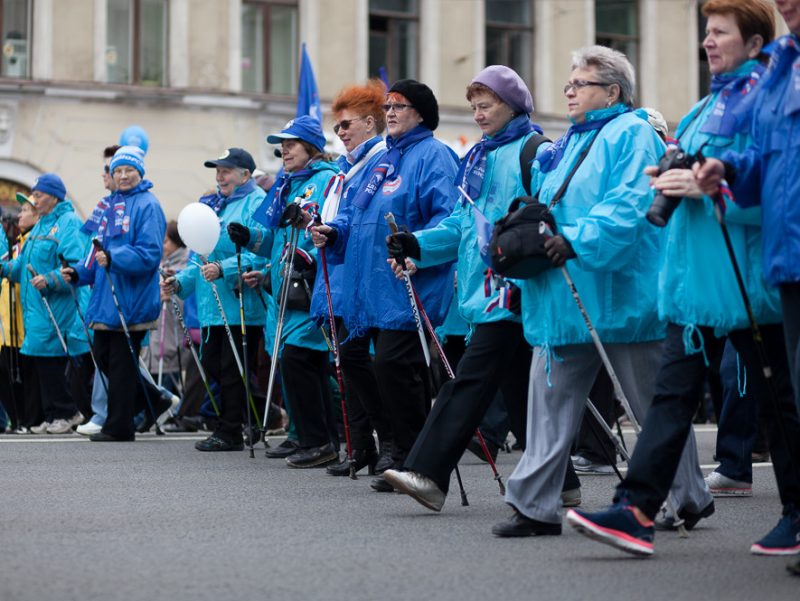 пенсионеры, первомай, марш, митинг, демонстрация, единая россия