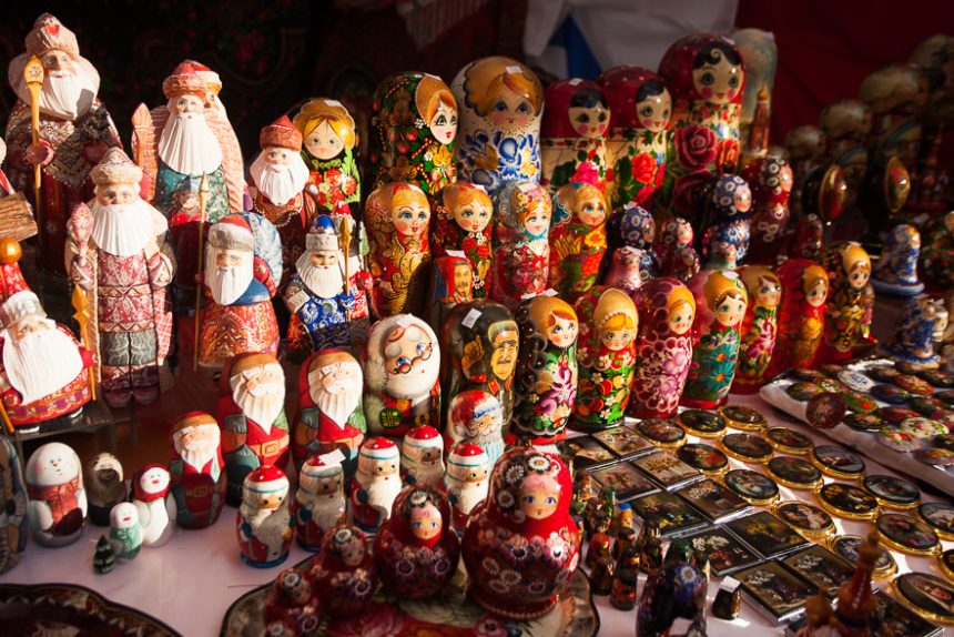сувениры, матрешки