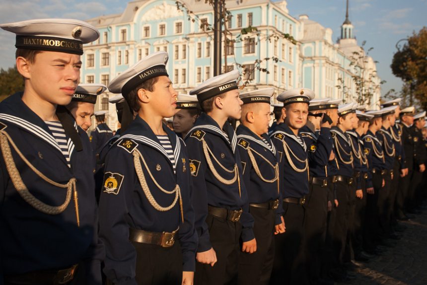 нахимовцы курсанты вмф моряки