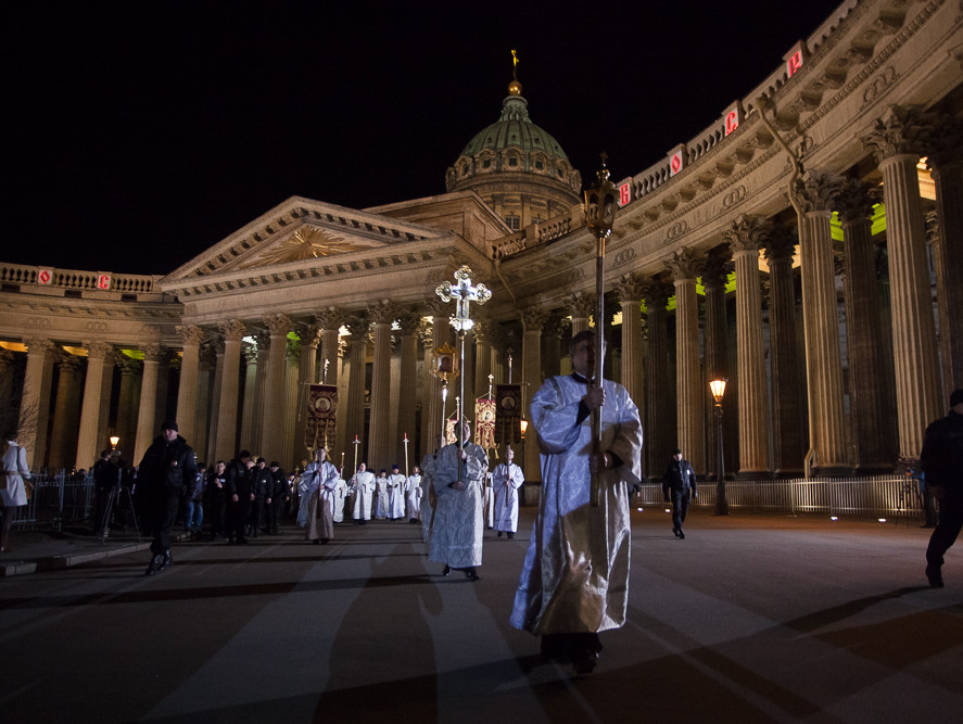 Казанский собор до реставрации
