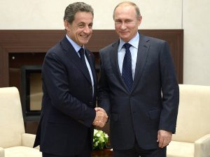 путин и саркози