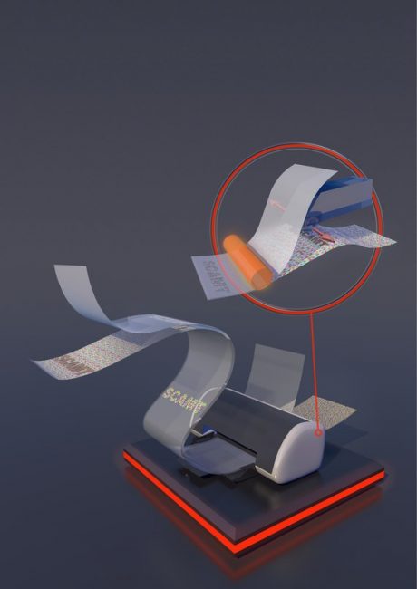 голограмма, распечатанная на струйном принтере