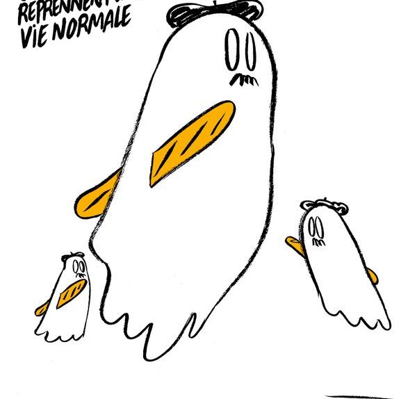 карикатура  шарли эбдо charlie hebdo на теракты в Париже JUIN-ATTENTATSPARIS