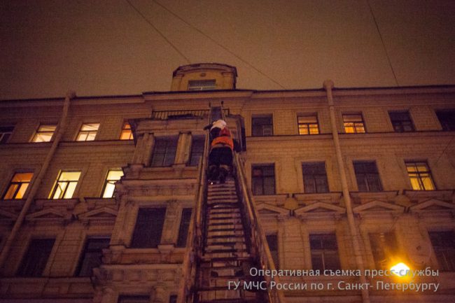 пожар на фонтанке