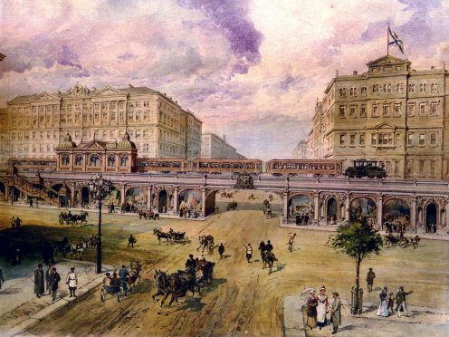 Проект петербургского метро П.И. Балинского (начало 1900-х)