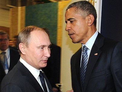 путин и обама