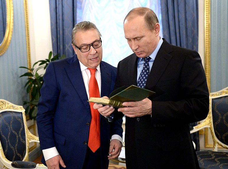 хазанов и путин