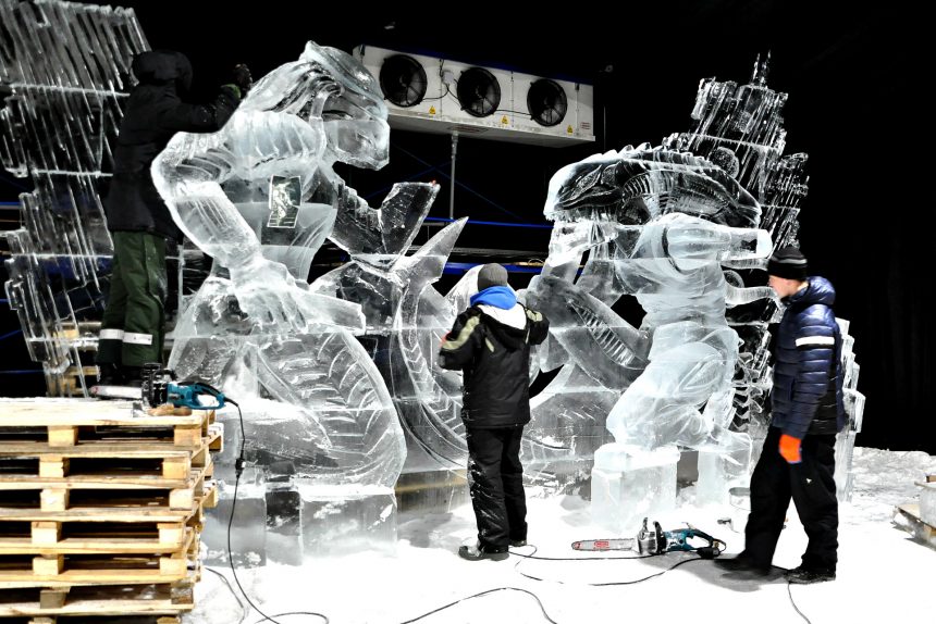 скульптуры