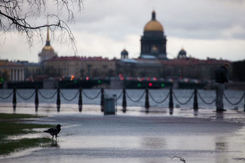 петербург дождь
