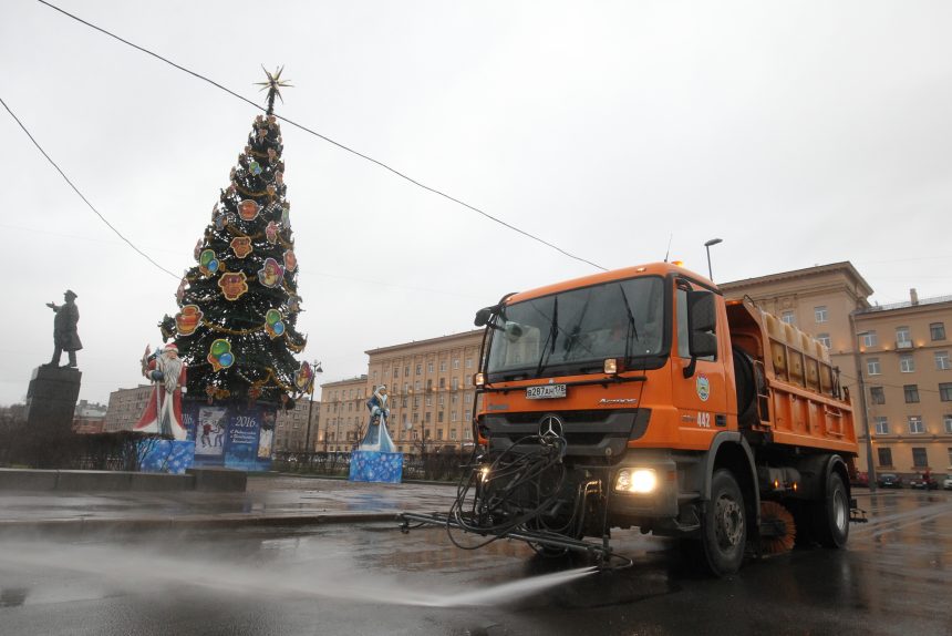 уборка улиц