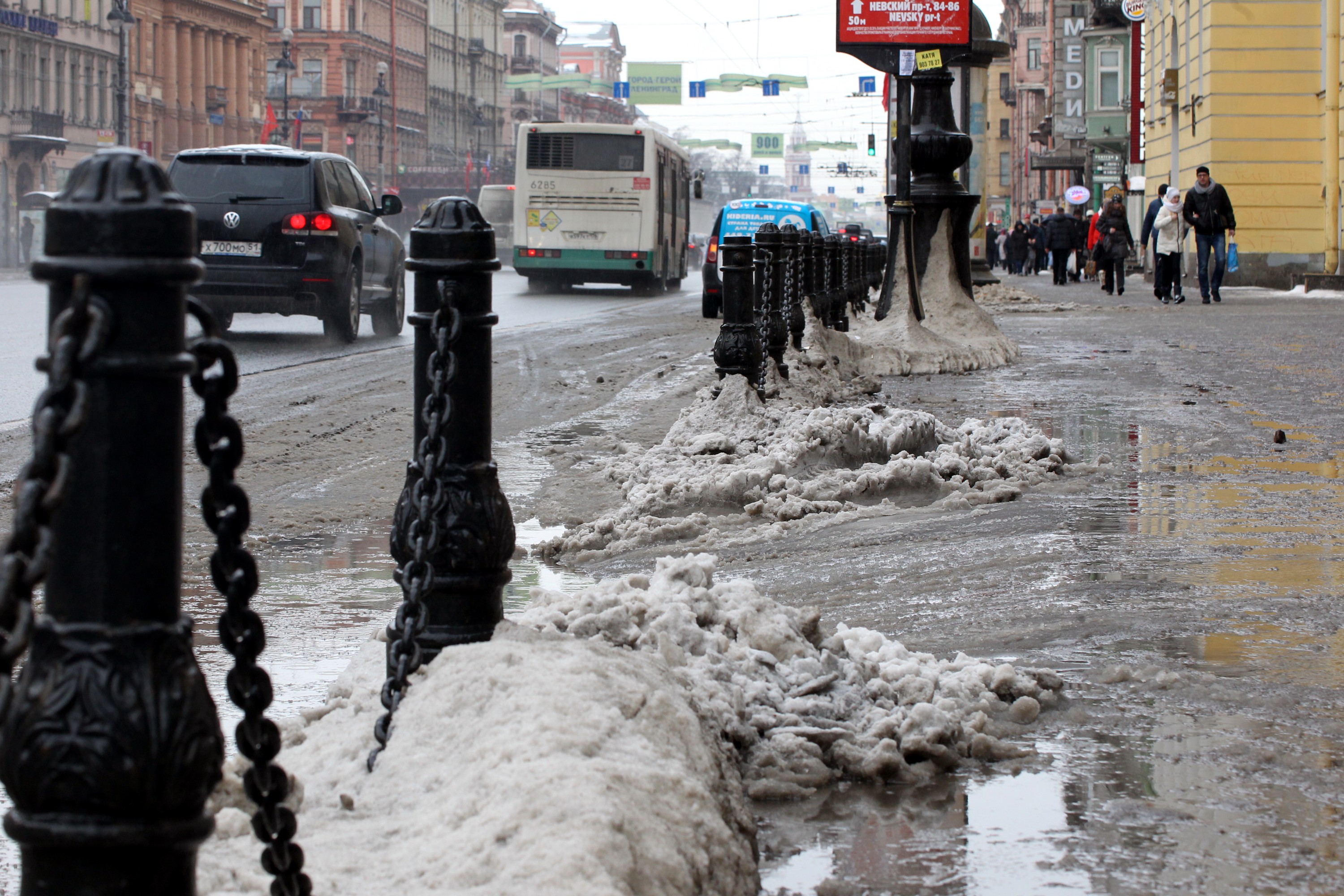 Потепление в санкт петербурге