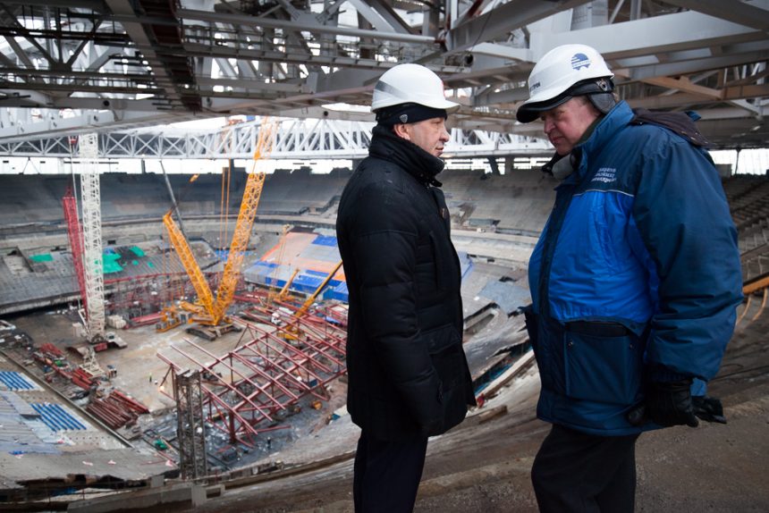 зенит-арена стадион на крестовском острове игорь албин