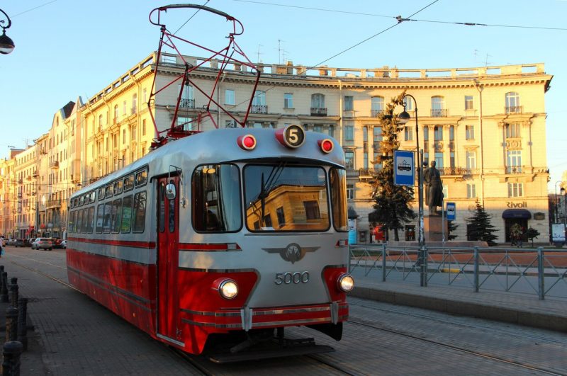 ретротрамвай романтический рейс