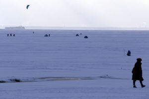 финский залив лёд прогулки по льду