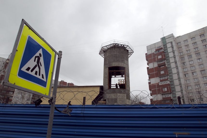 строительство прокладка линии метрополитена улица кораблестроителей