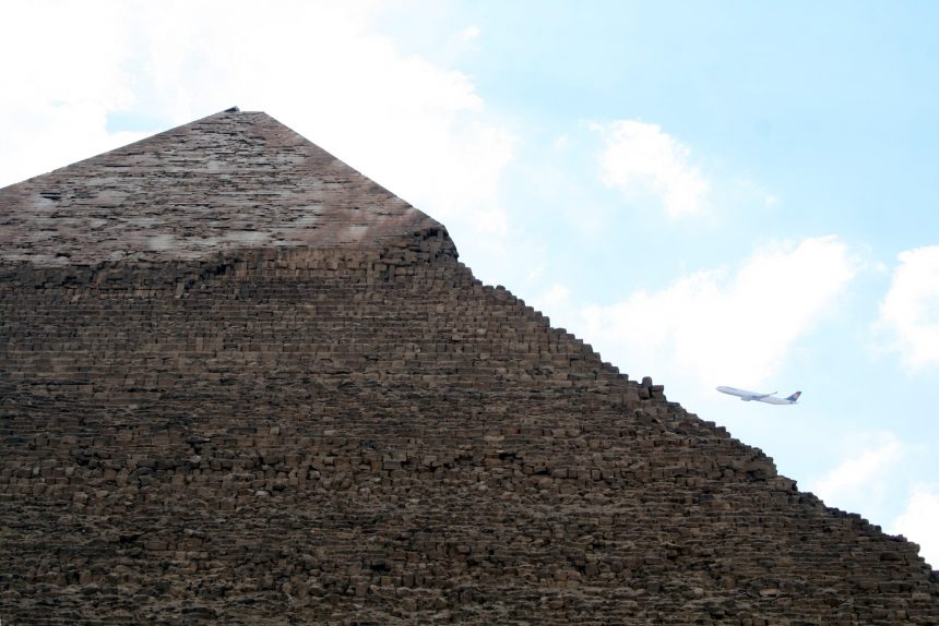 египет пирамиды самолёт авиасообщение полёты