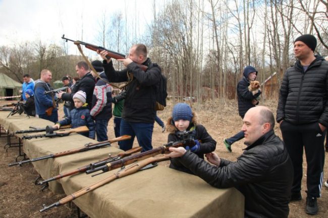 солдаты, реконструкция, 9 мая