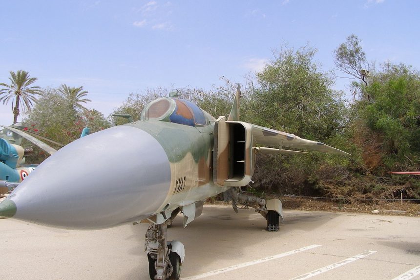 миг-23 самолёт истребитель сирия израиль