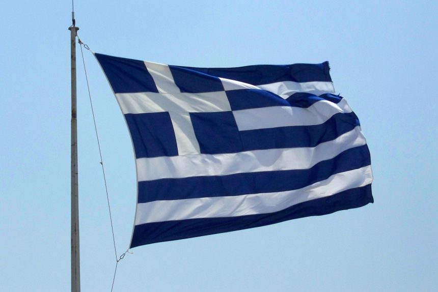 греческий флаг греция