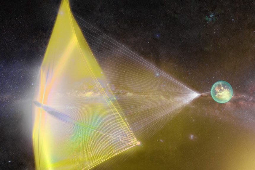 инициатива breakthrough солнечный парус зонд альфа центавра юрий мильнер стивен хокинг