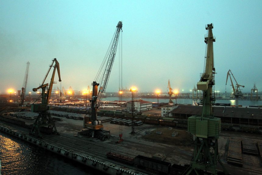 морской порт санкт-петербург краны