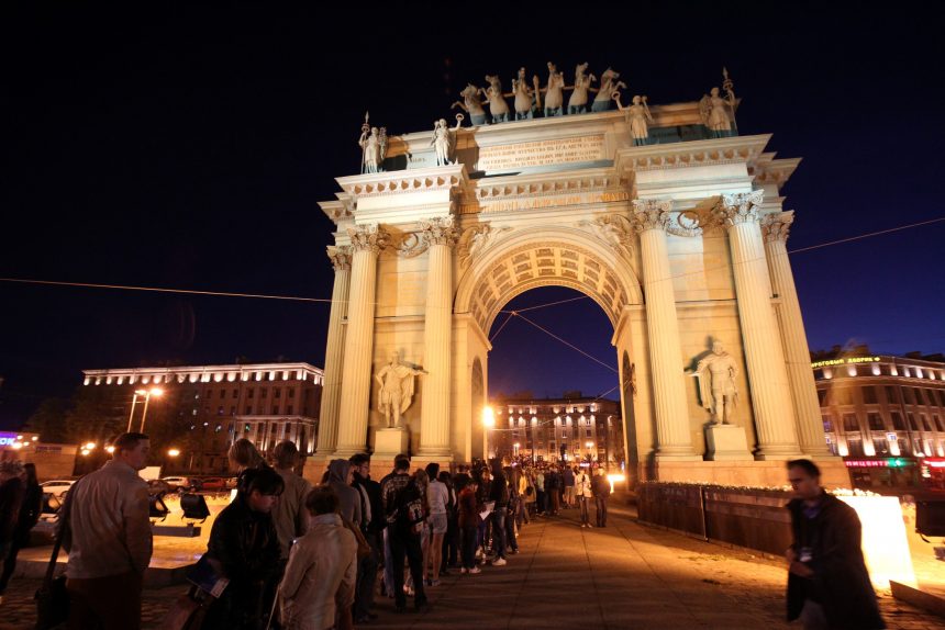 ночь музеев 2014 нарвские триумфальные ворота