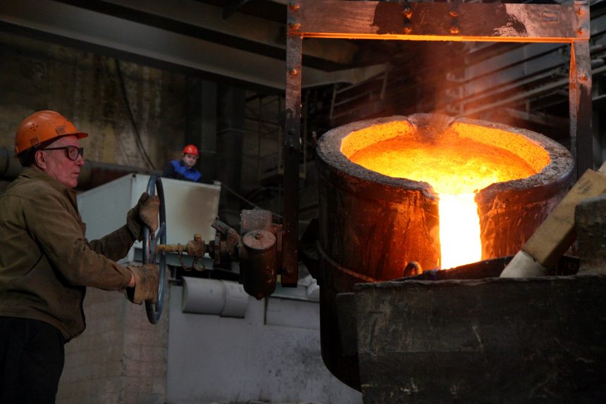 балтийский завод литейное производство металлургическая промышленность рабочие