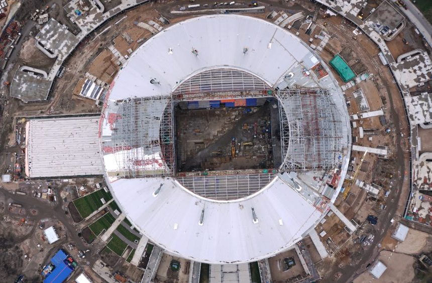 зенит-арена стадион на крестовском