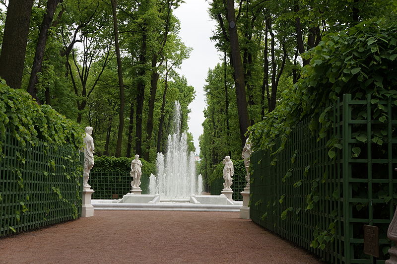 Летний сад фонтан