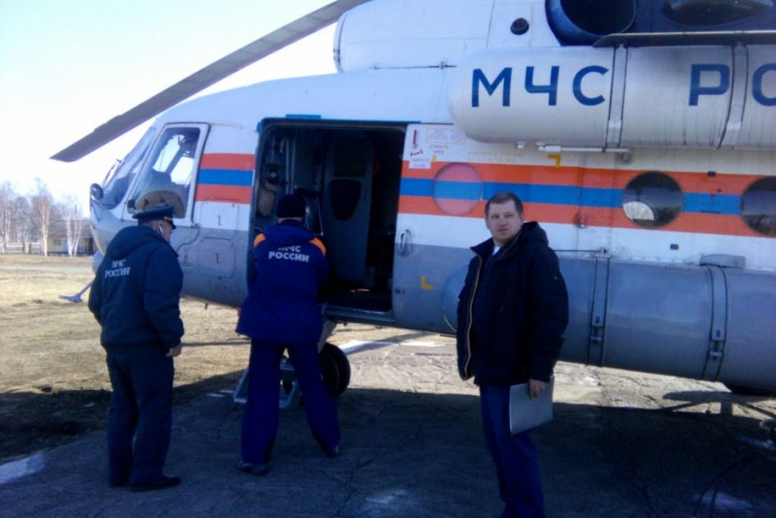 спасатели мчс камчатский край вертолёт