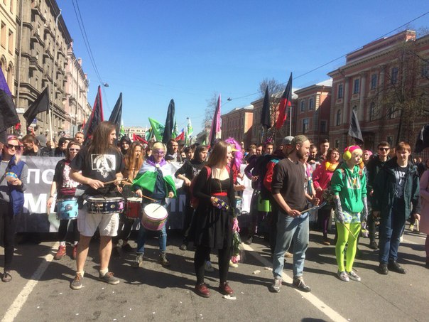 первомайская демонстрация