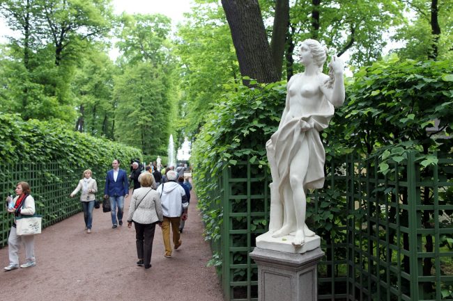 фонтаны летний сад скульптуры статуи