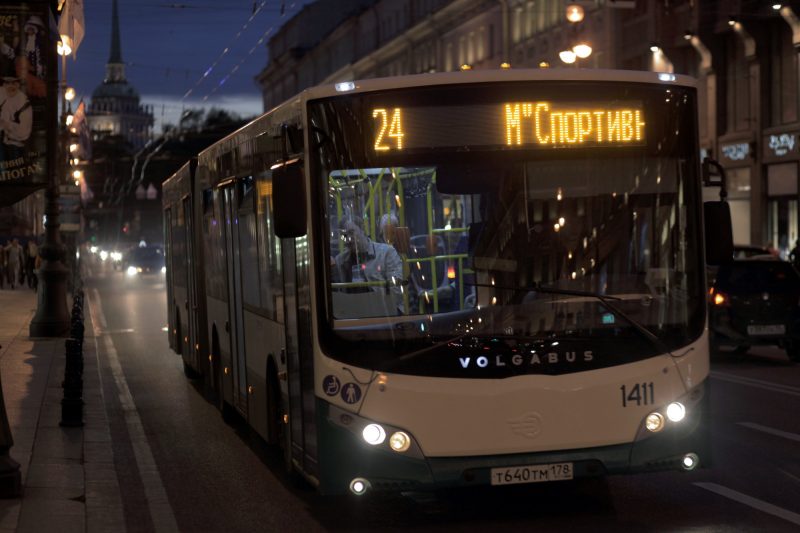 автобус 24 пассажиравтотранс невский проспект