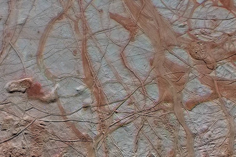 поверхность Европы спутник Юпитера