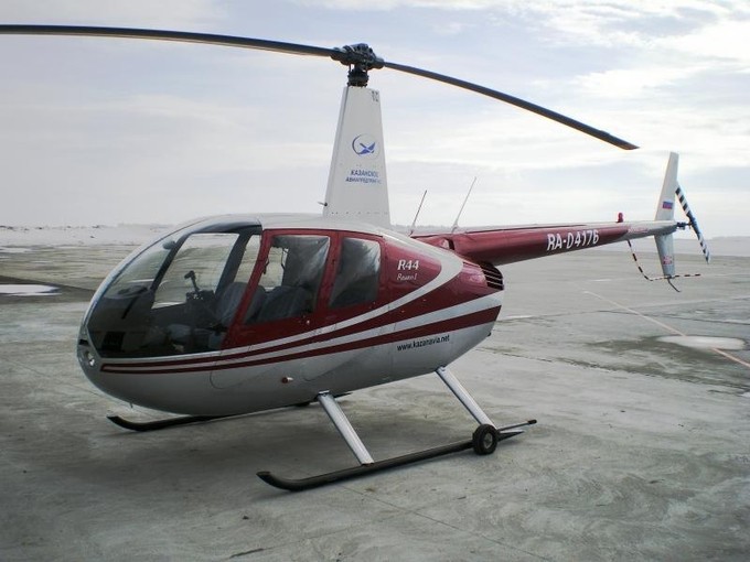 вертолёт robinson r44