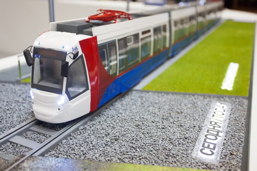 Петербургский международный экономический форум ПМЭФ 2016 легкорельсовый трамвай ЛРТ