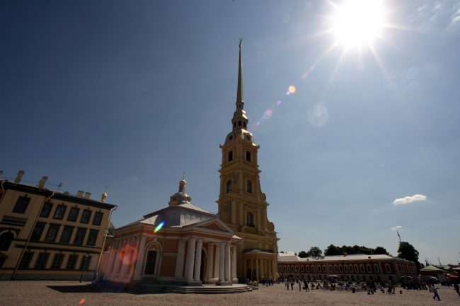 Петербург Петропавловская крепость собор
