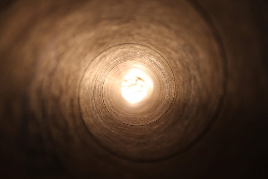 тоннель, труба