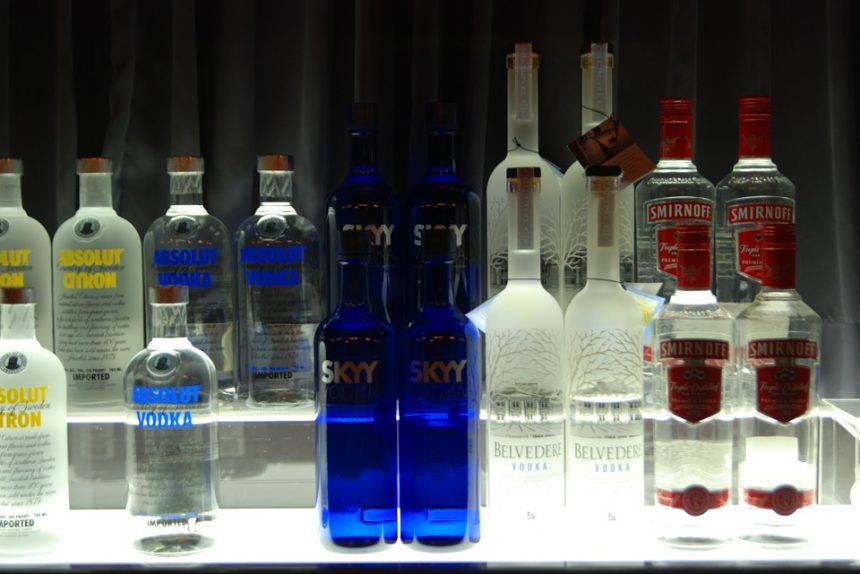 водка, бар, алкоголь