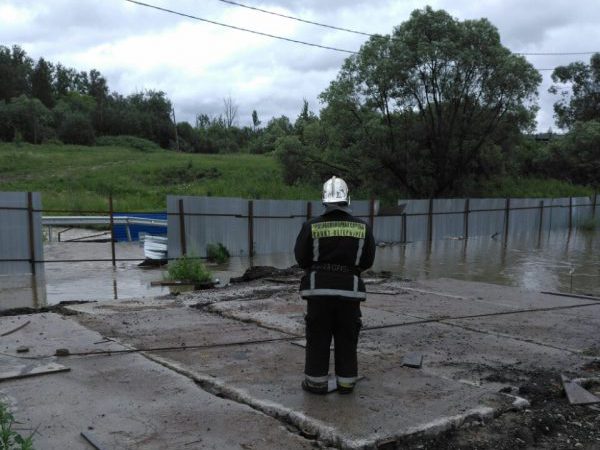 затопленный мост