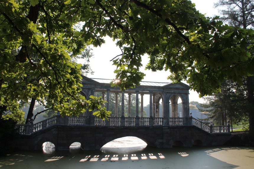 мраморный мост царское село город пушкин реставрация