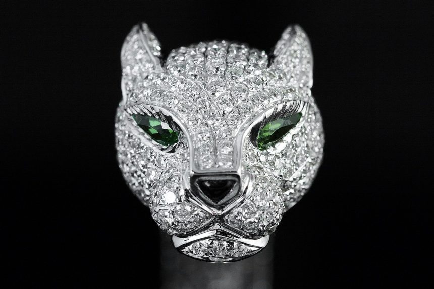 пантера бриллианты алмазы драгоценности ювелирные украшения