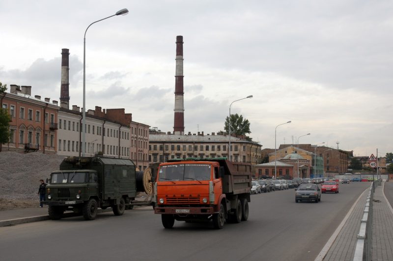 Синопская набережная транспорт автомобили