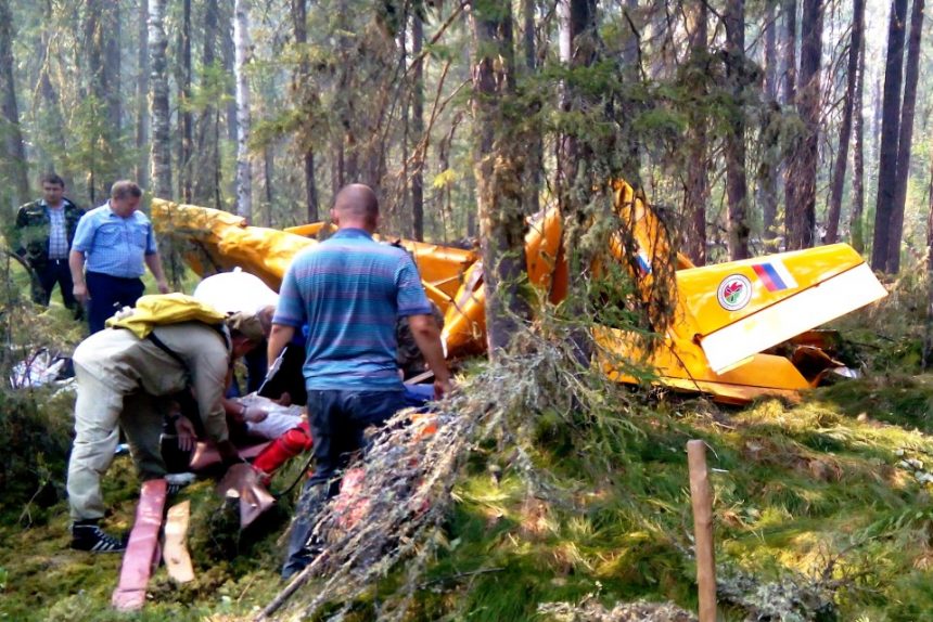 крушение легкомоторного самолёта а-22 ханты-мансийский автономный округ